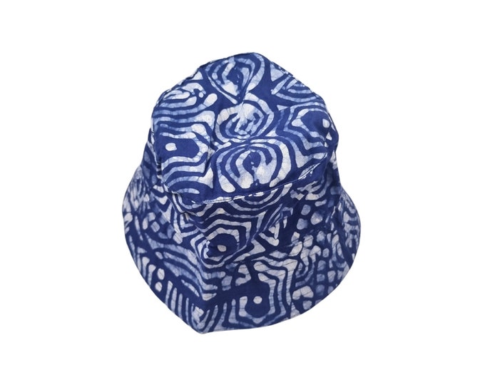 All sizes. Organic cotton batk hat. Eco hat. Handmade hat. Authentic batik. Sustainable. Boho bucket hat. African batik. Made in Africa.