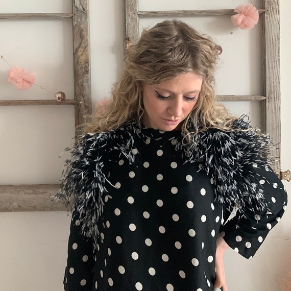 Polka dot blouse canada hotsell