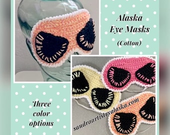 Alaska Eye Masks-Cotton (Washable)-Three Options