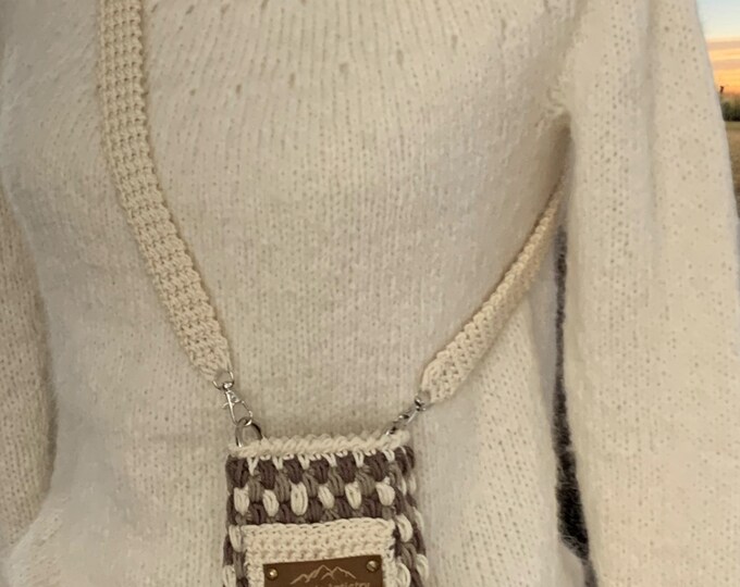 Sweater Handmade and Knit in Baby Alpaca in Coconut Cream- Women Small