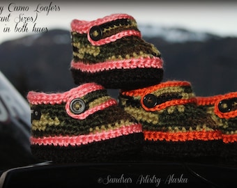 ALASKA CAMO Loafers-Baby Gals/Guys (5 Infant Sizes)