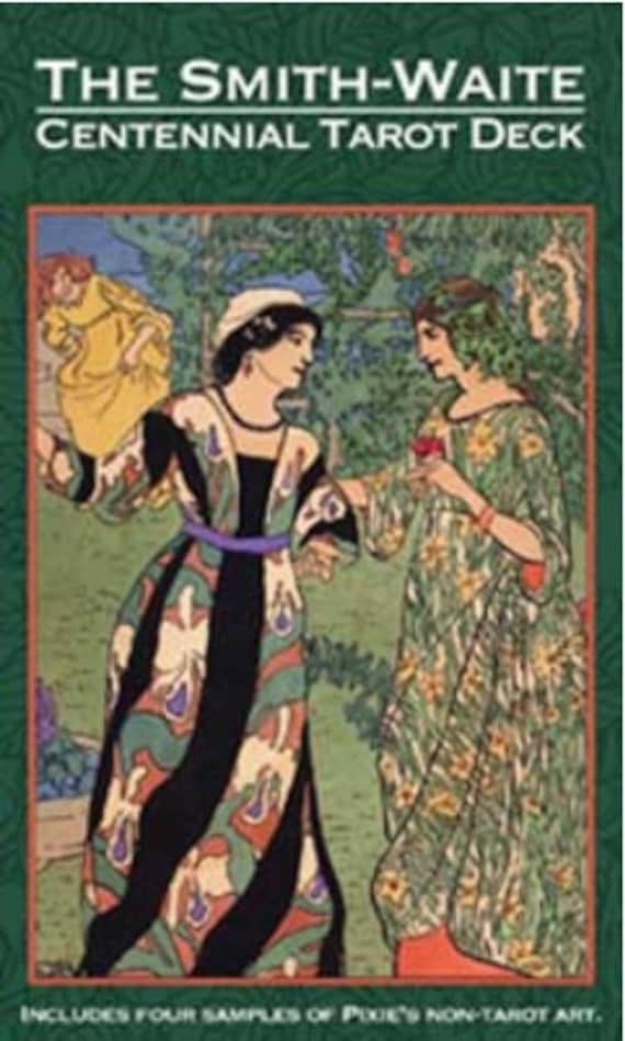 Rider Waite Tarot Deck Centennial 78 Tarot Cards With Etsy