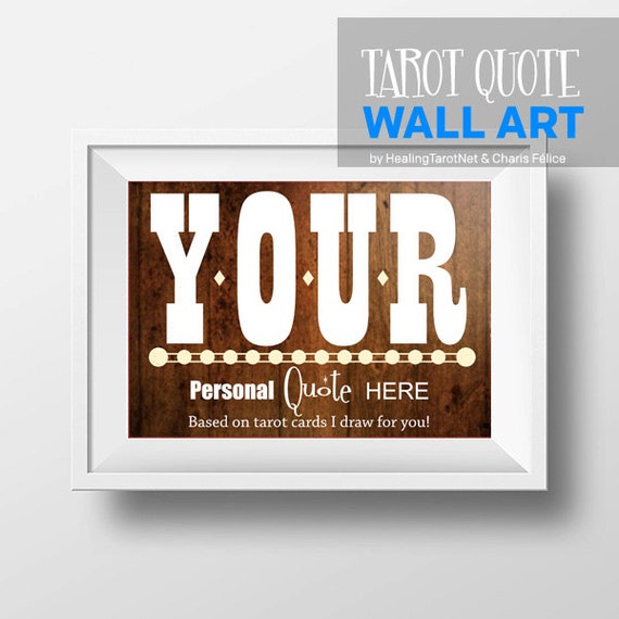 Personalized quote custom quote custom wall art Typography Etsy