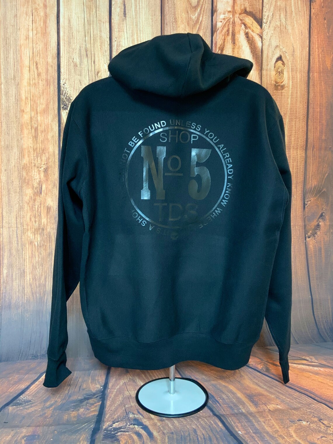 TDS Custom Logo Hoodie With Black Logo. - Etsy