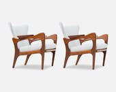 Adrian Pearsall Model 2291-C Lounge Chairs for Craft Associates