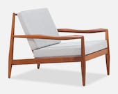 Adrian Pearsall Model 843-C Walnut Lounge Chair for Craft Associates