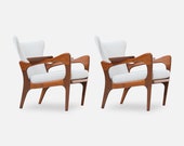 Adrian Pearsall Model 2291-C Lounge Chairs for Craft Associates