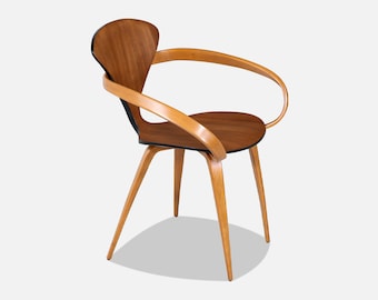 Mid-Century Modern "Pretzel" Armchair by Norman Cherner for Plycraft