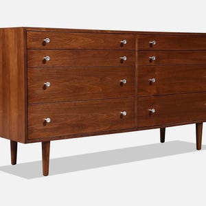 mid century modern dresser los angeles Vintage Mid Century Modern Dresser & Tallboy Dresser & Nightstand Bedroom Furn