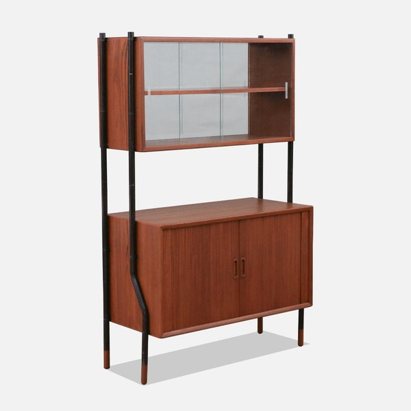 Danish Modern Free-Standing Bookcase by Lyby Mobler