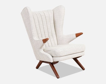 Svend Skipper "Papa Bear" Model-91 Wingback Lounge Chair