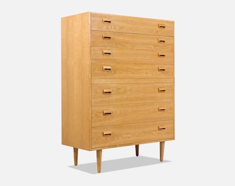 Børge Mogensen Oak Chest of Drawers for Søborg Møbler