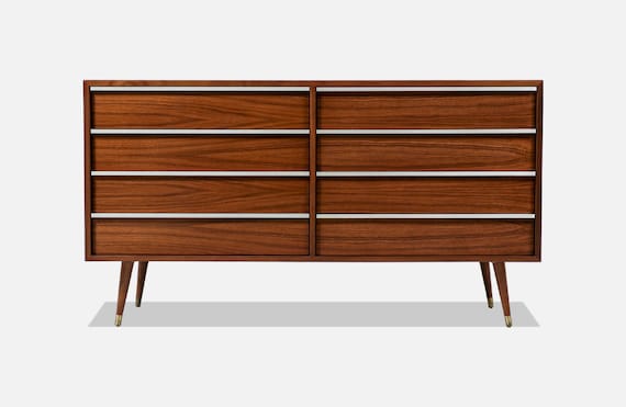 brown saltman dresser Paul Laszlo "Basket Weave" Dresser for Brown Saltman