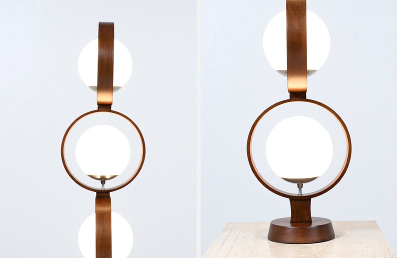 Mid-Century Modern Globe Ring Lamp for Modeline image 5