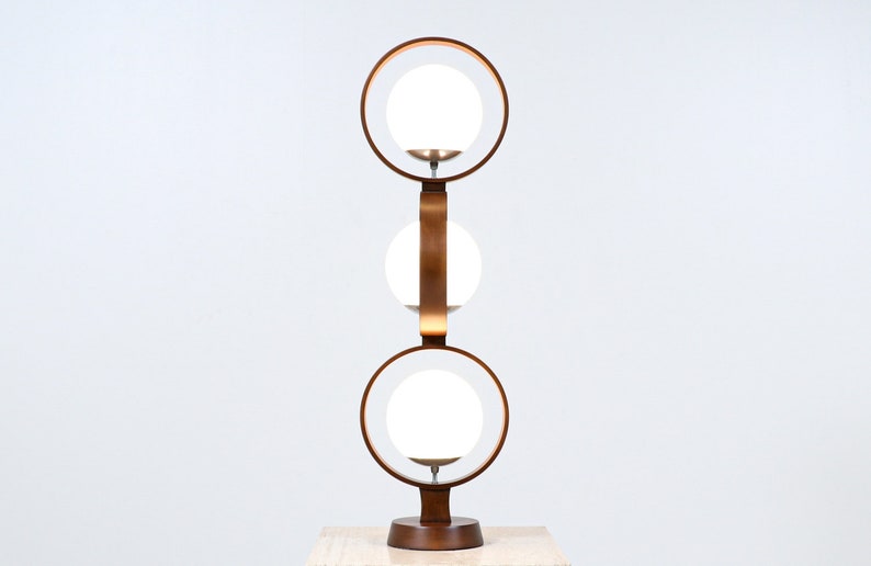 Mid-Century Modern Globe Ring Lamp for Modeline image 2