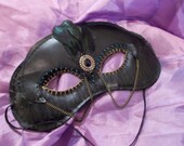 Carnival Mask, Masquerade Mask, Party, Cosplay, Pirate, Bondage Mask, Burlesque, Erotic, Gothic, Feathers, Beaded