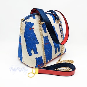 Bolso de hombro domo, bolso clásico de Lola, bolso de oso polar