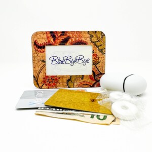 Cartera de corcho para identificación, tarjetero de arte popular, tarjetero vegano de corcho, billetera fina de bolsillo, idea de regalo unisex, ideal para rellenar medias navideñas.