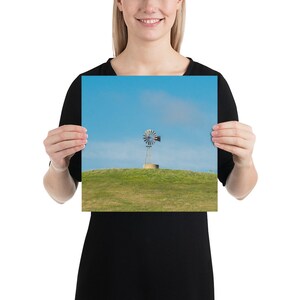 Photo paper poster - Country Windmill