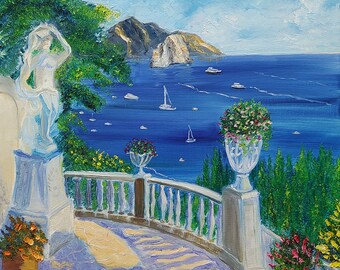 Toscana again - oryginalny obraz olejny autorstwa DenitsaArt
