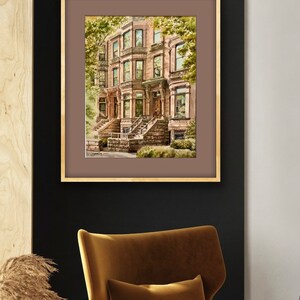 Painting of a house