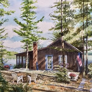 Painting of a Cottage / House / Special Place