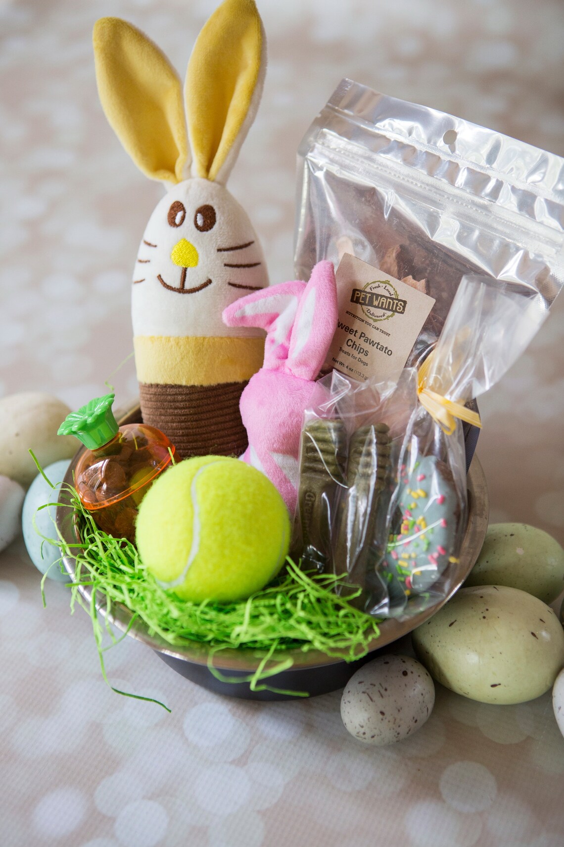 Gift Basket for your dog/ Easter basket / new pet owner/ Etsy