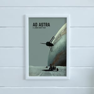 Ad Astra, pôster vintage, pôster do filme