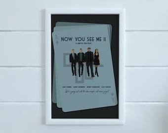 Now You See Me II, Quote Poster, Movie Poster
