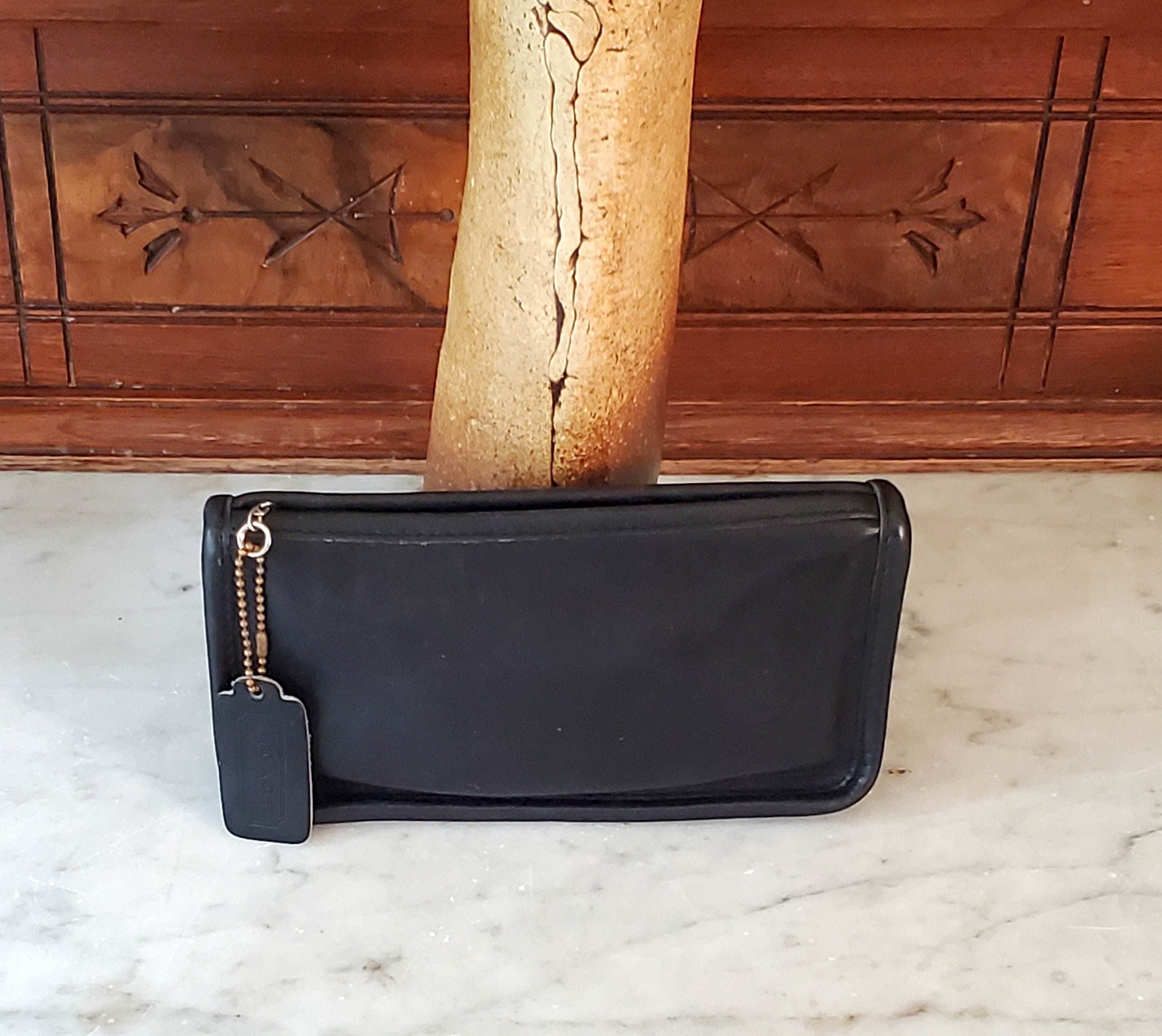 Coach Chunky Make up Kit Pouch in Black Leather With Brass - Etsy UK Coach Chunky Make up Kit Pouch in Black Leather With Brass - Etsy UK