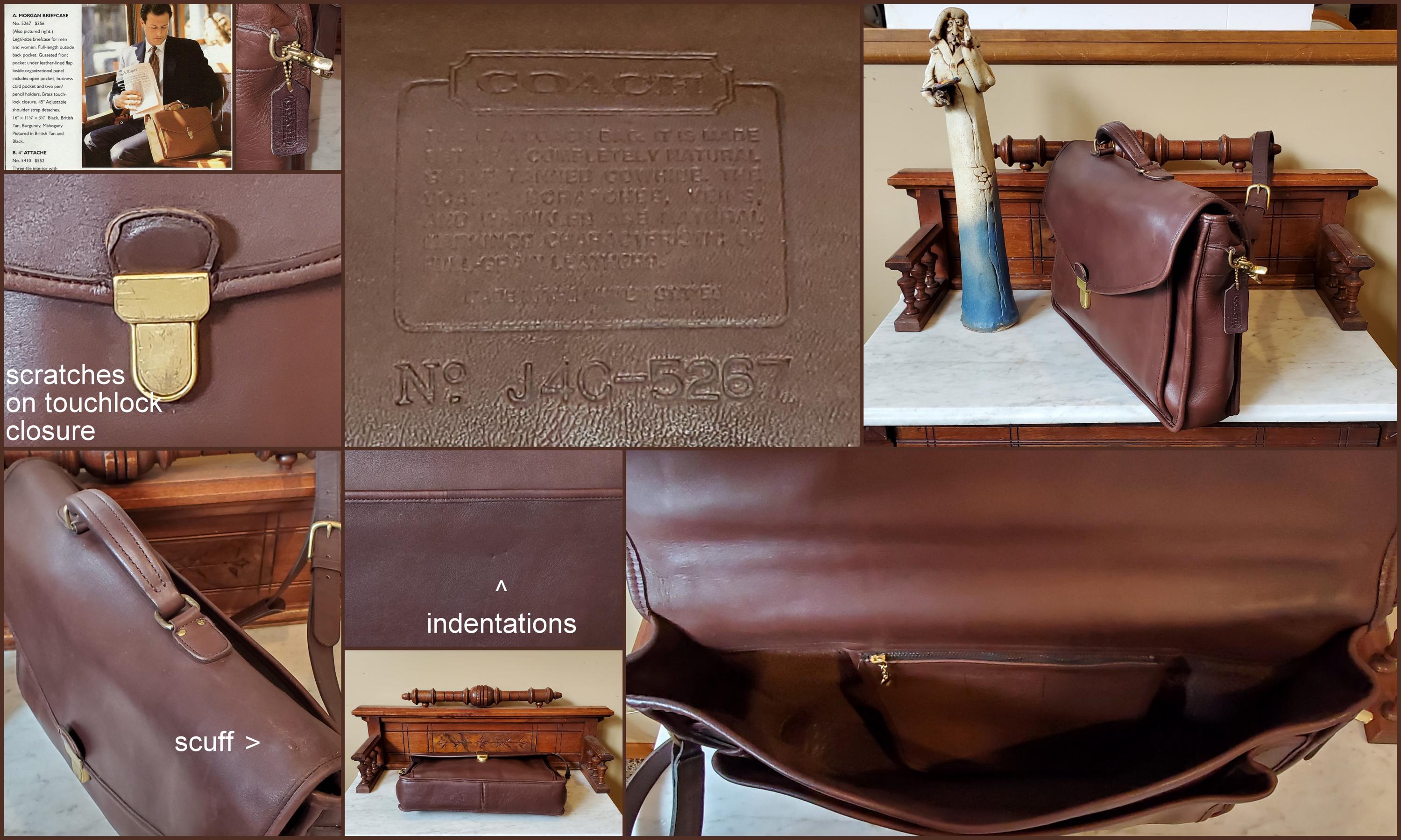 COACH モーガン　ブリーフケース セール ヴィンテージ コーチ モーガン ブリーフケース