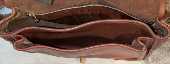 SALE Vintage Coach Ranch Bag In Mahogany Leather … - image 7