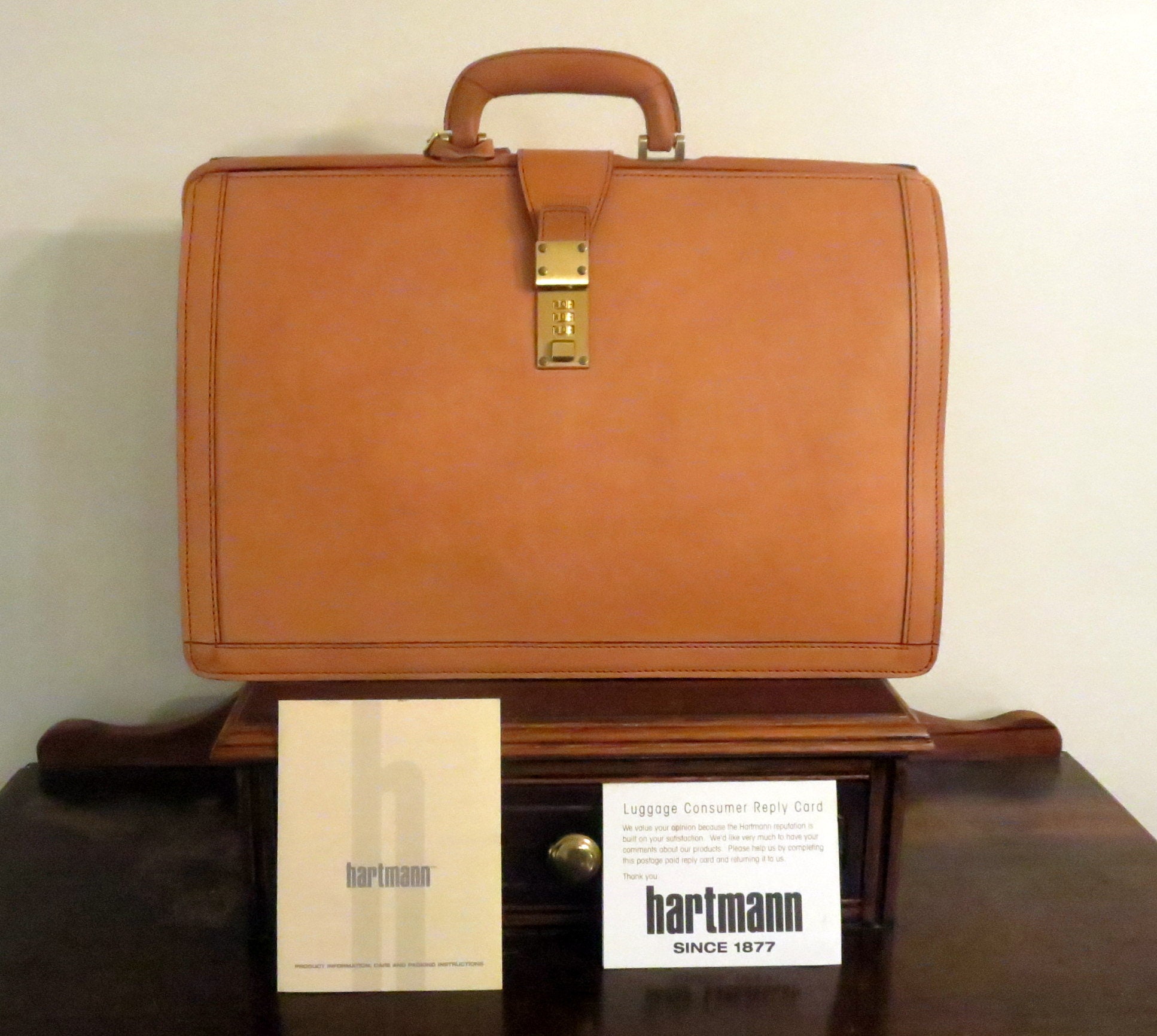 Hartmann NEVER USED 4700 Tan Belting Leather Classic 