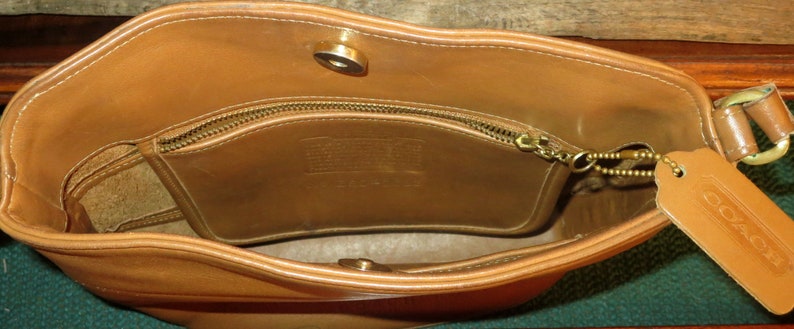 Coach Tribeca Hobo In Toffee Leather Style No. 9083 Made In | Etsy