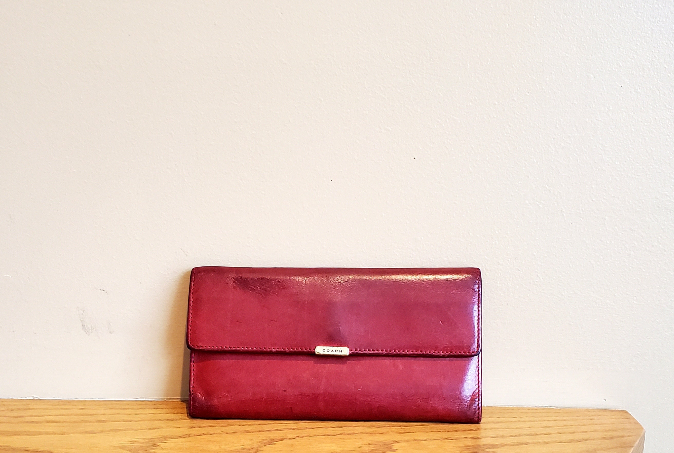 Coach checkbook sale covers