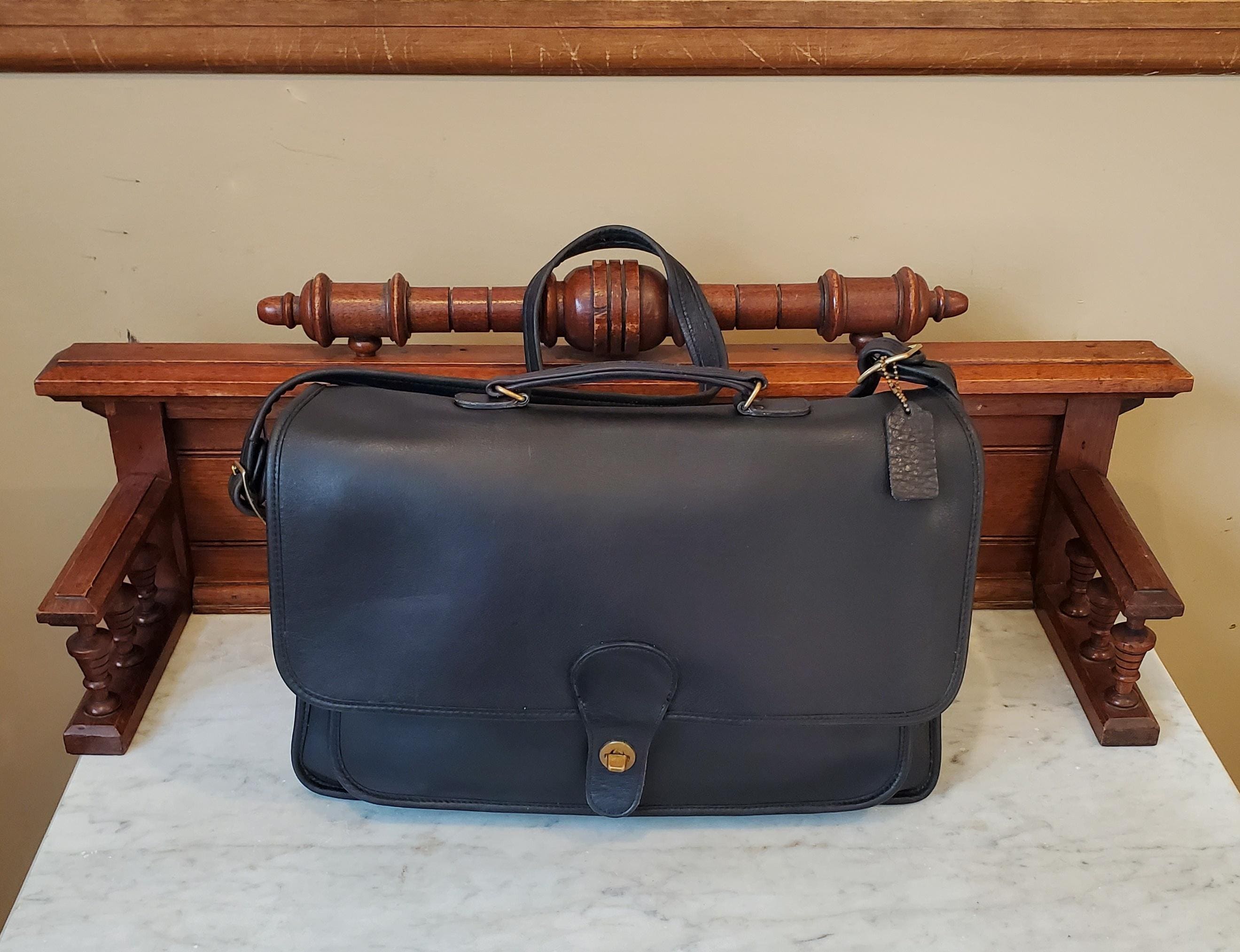 Coach Metropolitan Briefcase - Etsy UK