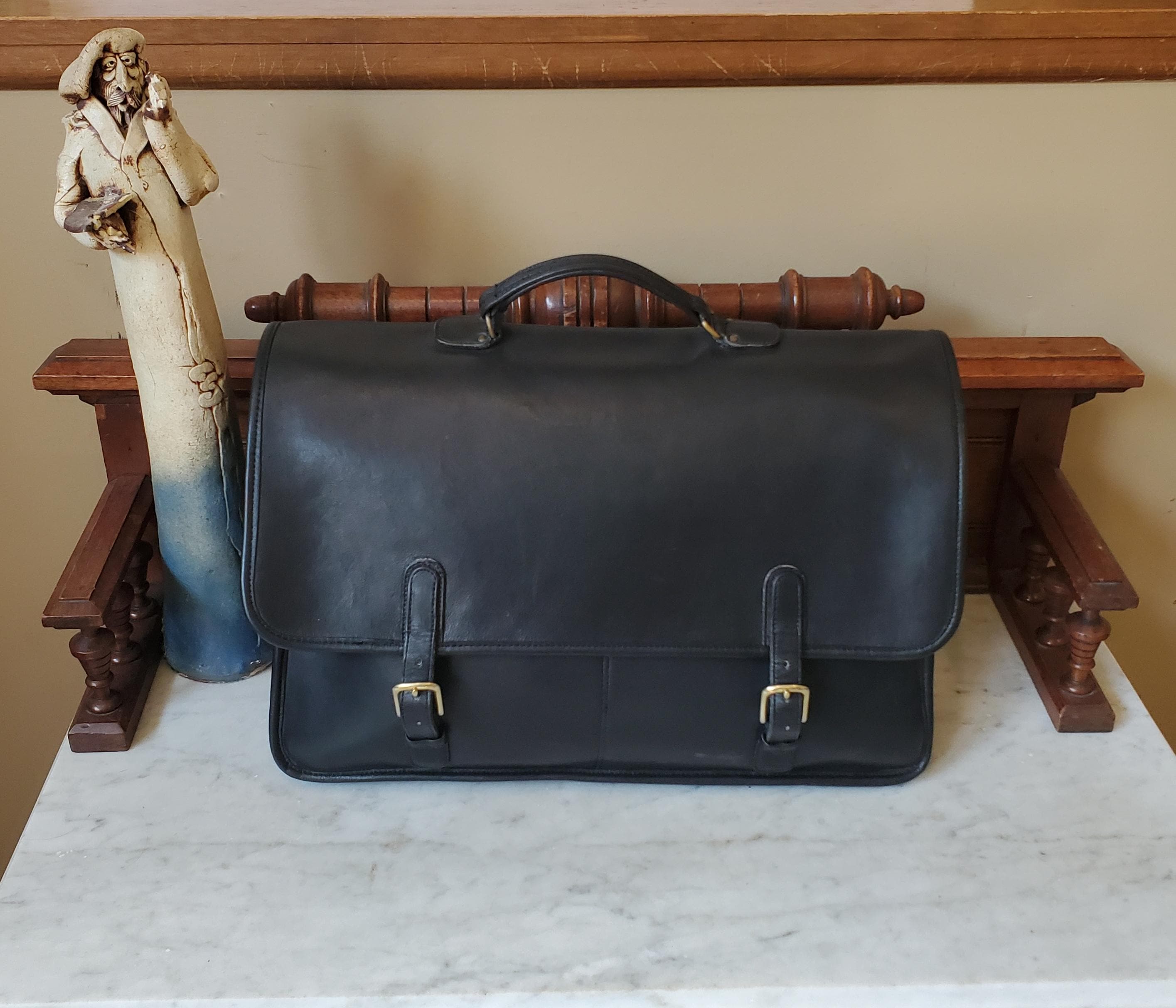 Vintage Coach Briefcase - Etsy
