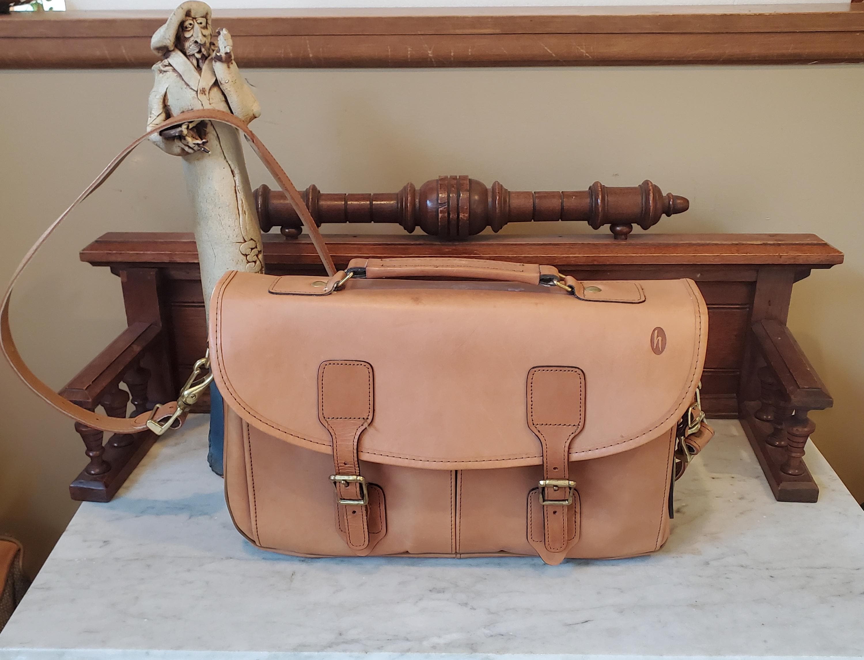 Hartmann Leather Belting Luggage - Etsy