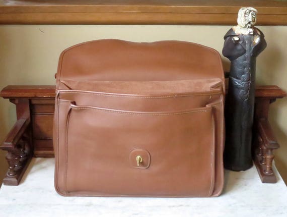 Coach beekman briefcase british tan discount