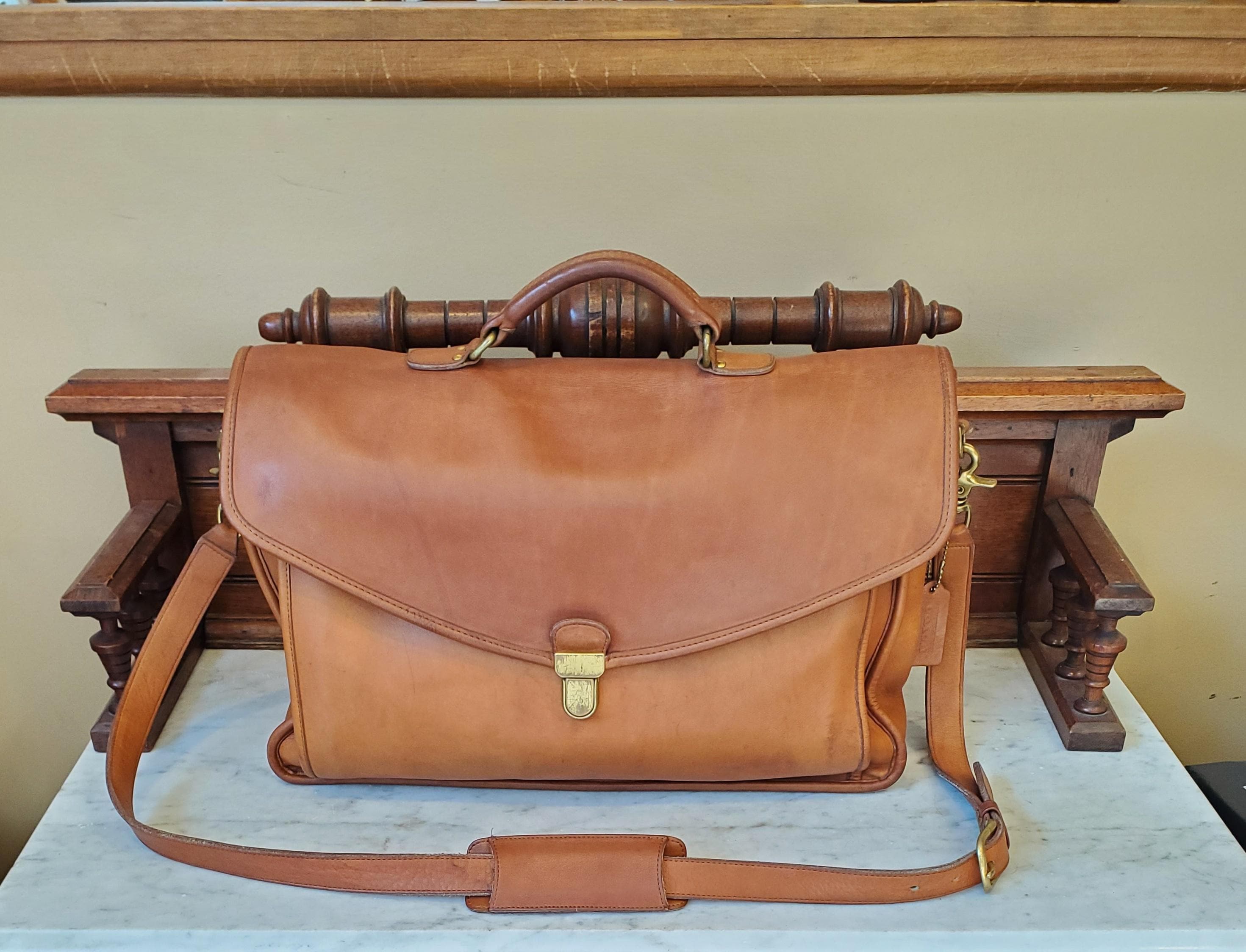 Coach Metropolitan Briefcase - Etsy Canada