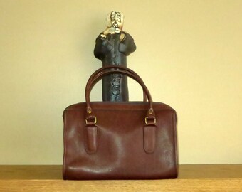 Dads Grads Sale Coach Madison Satchel In Mocha Leather With Brass Hardware Style No. 9725 - Made In United States - VGC