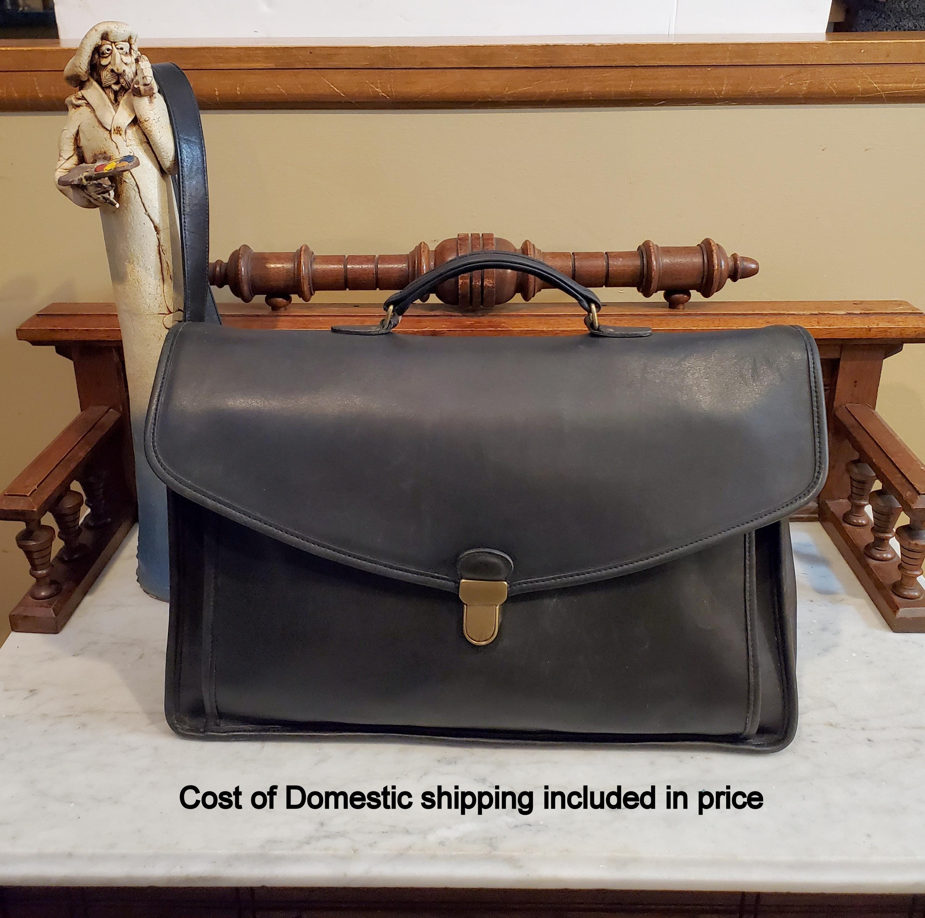 Coach Metropolitan Briefcase - Etsy Canada