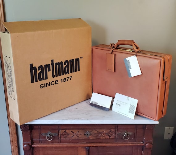 Hartmann Belting Leather Attache Briefcase 