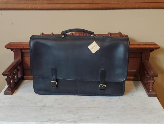 バッグ Coach Vintage Business Case Leather COACH® | Vintage Lexington Briefcase
