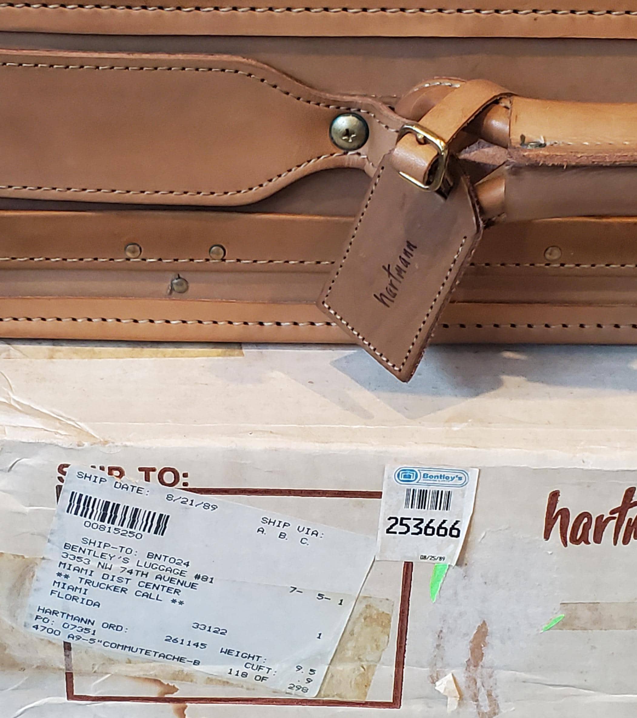 SALE Never Used Hartmann Tan Belting Leather 5