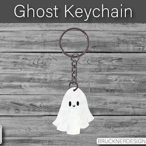 Ghost Keychain - Acrylic