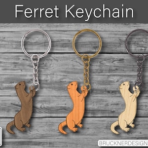 Ferret Keychain