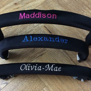 Personalised pram accessory bumper bar cover image 2