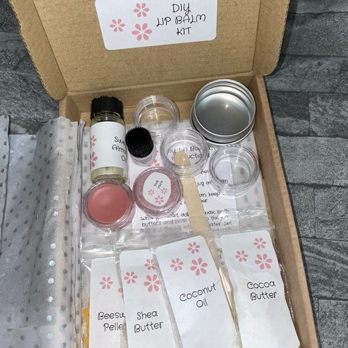 DIY Lip Balm Kit Make Your Own at Home Etsy UK