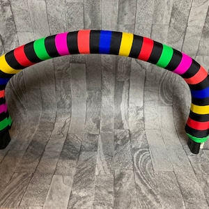 Bumper Bar Cover - rainbow stripes